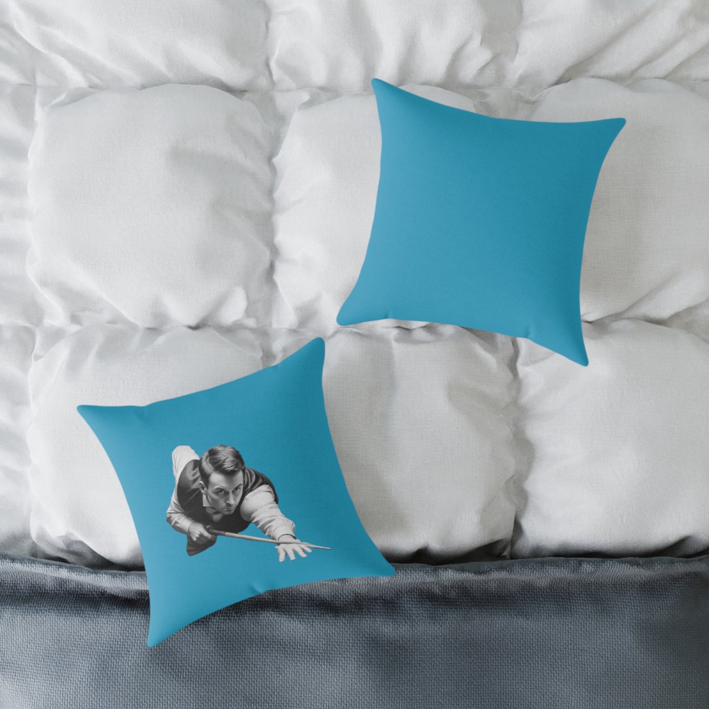 Snooker Square Poly Canvas Pillow