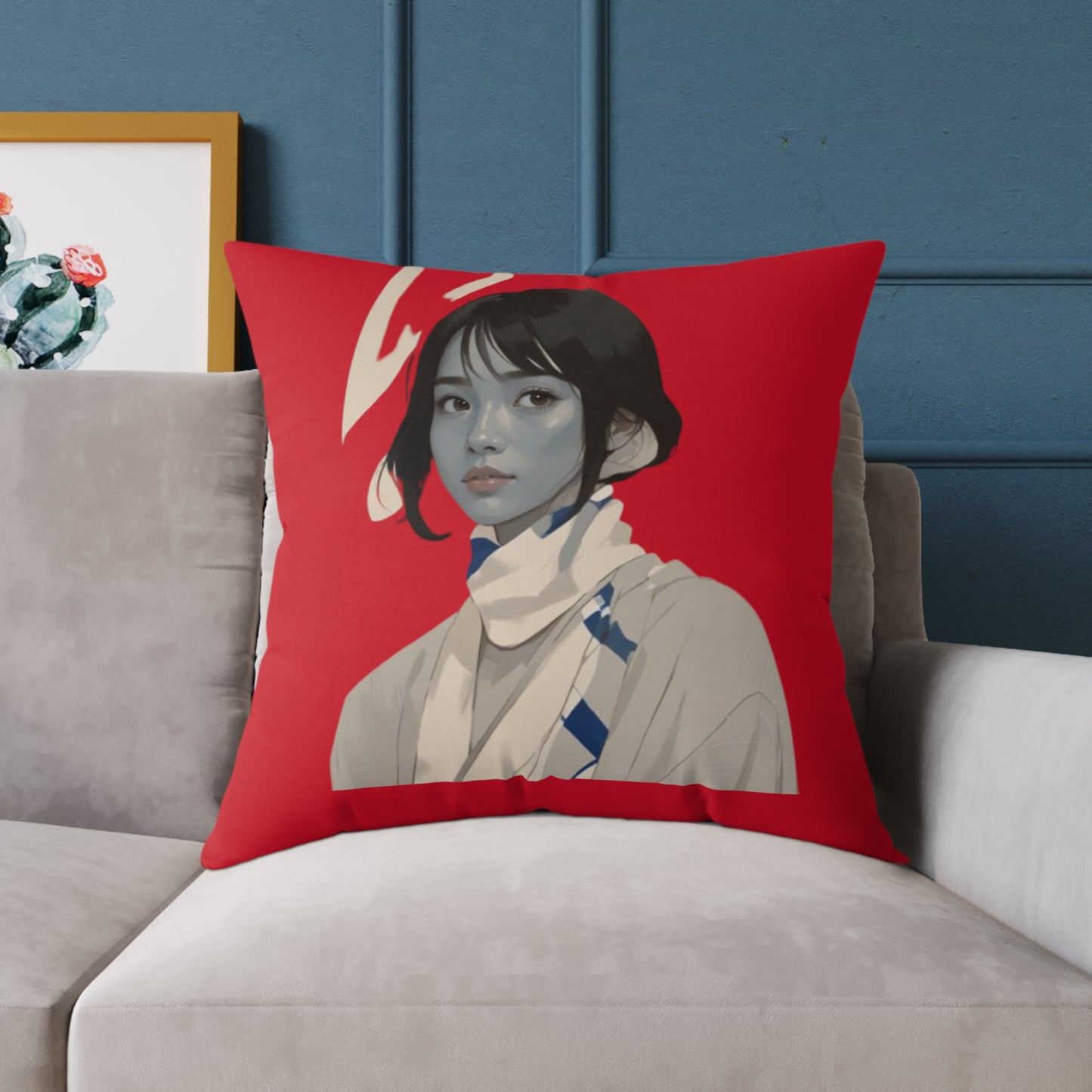 Angeline Poly Canvas Pillow