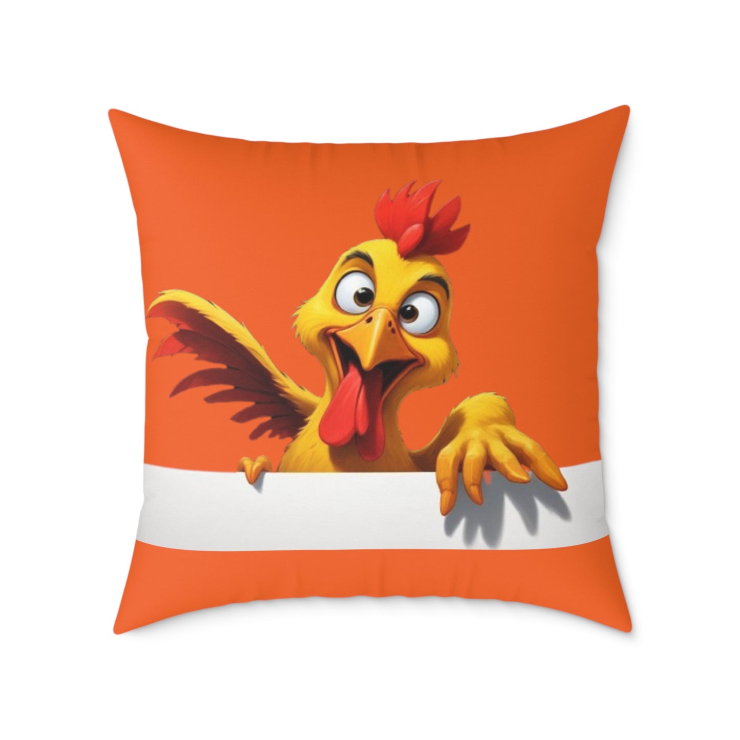 Squark Square Poly Canvas Pillow