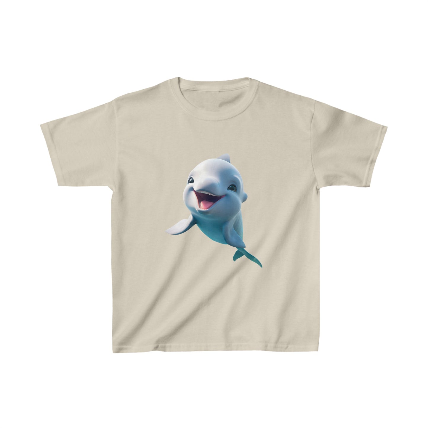 Dolphin Kids Tee boys top kids unisex top half player summer unisex clothing team spirit