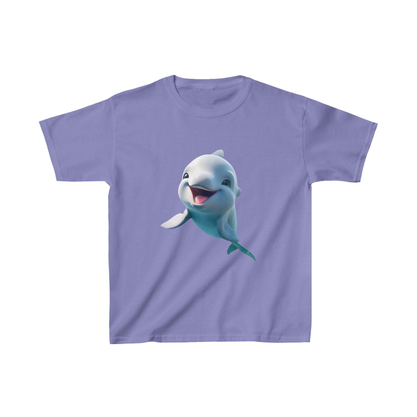 Dolphin Kids Tee boys top kids unisex top half player summer unisex clothing team spirit