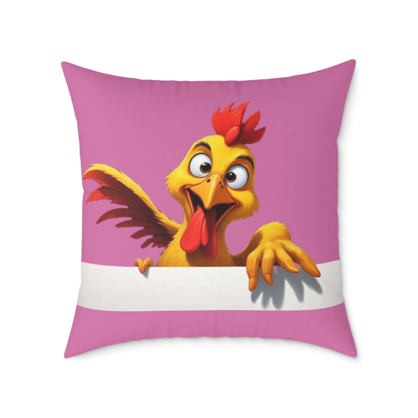 Squark Square Poly Canvas Pillow