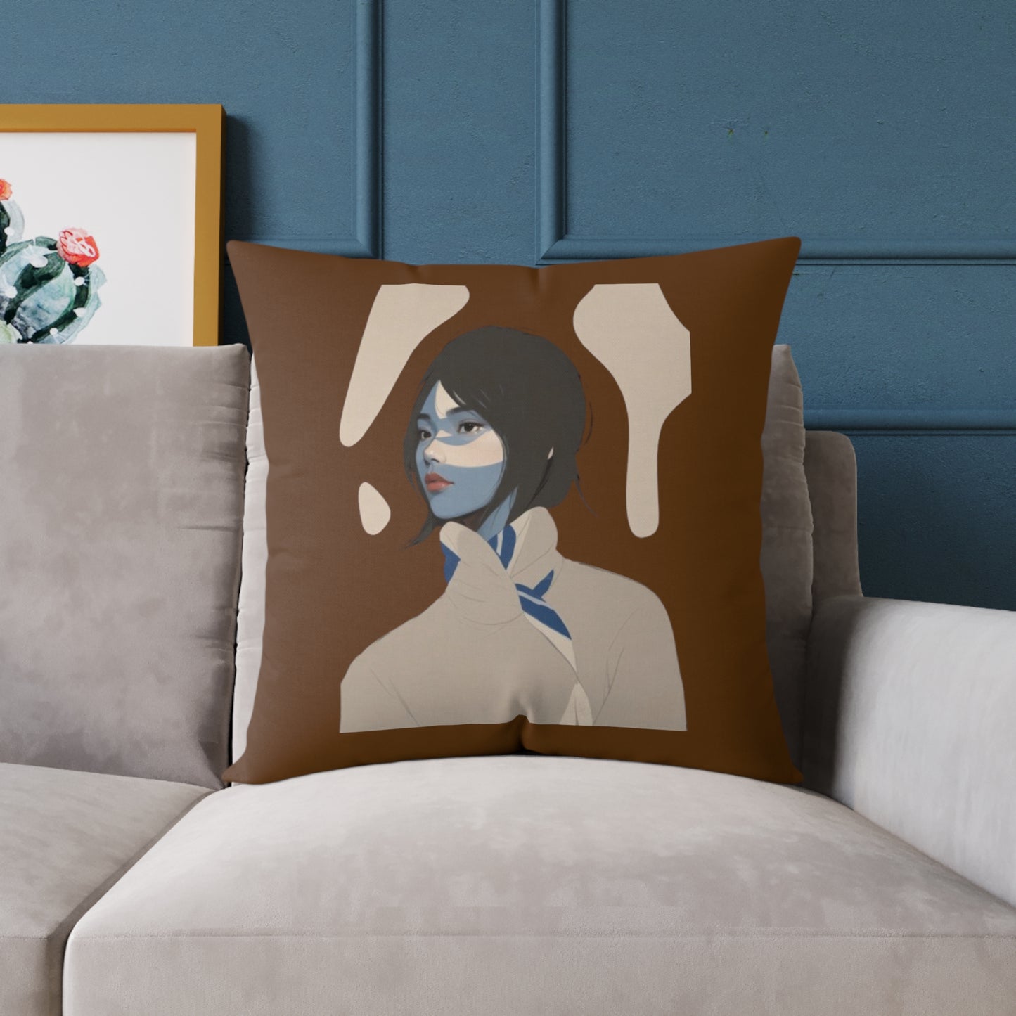 Angeline Poly Canvas Pillow