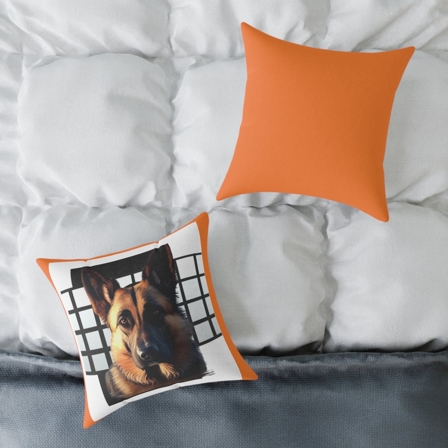 Square Poly Canvas Pillow