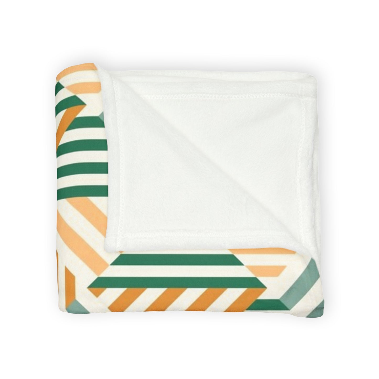 60s patterns Soft Polyester Blanket