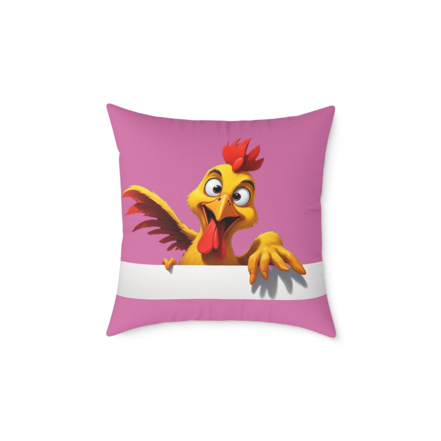 Squark Square Poly Canvas Pillow