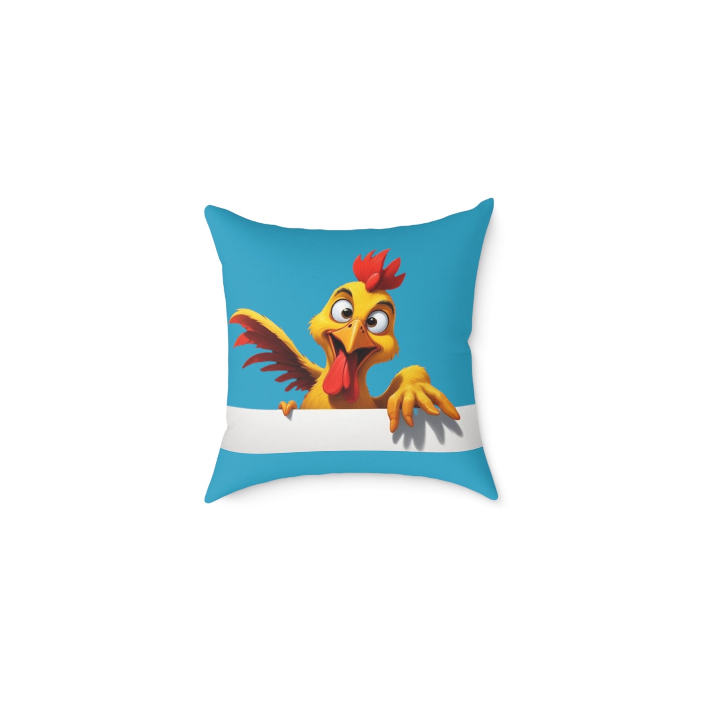 Squark Square Poly Canvas Pillow