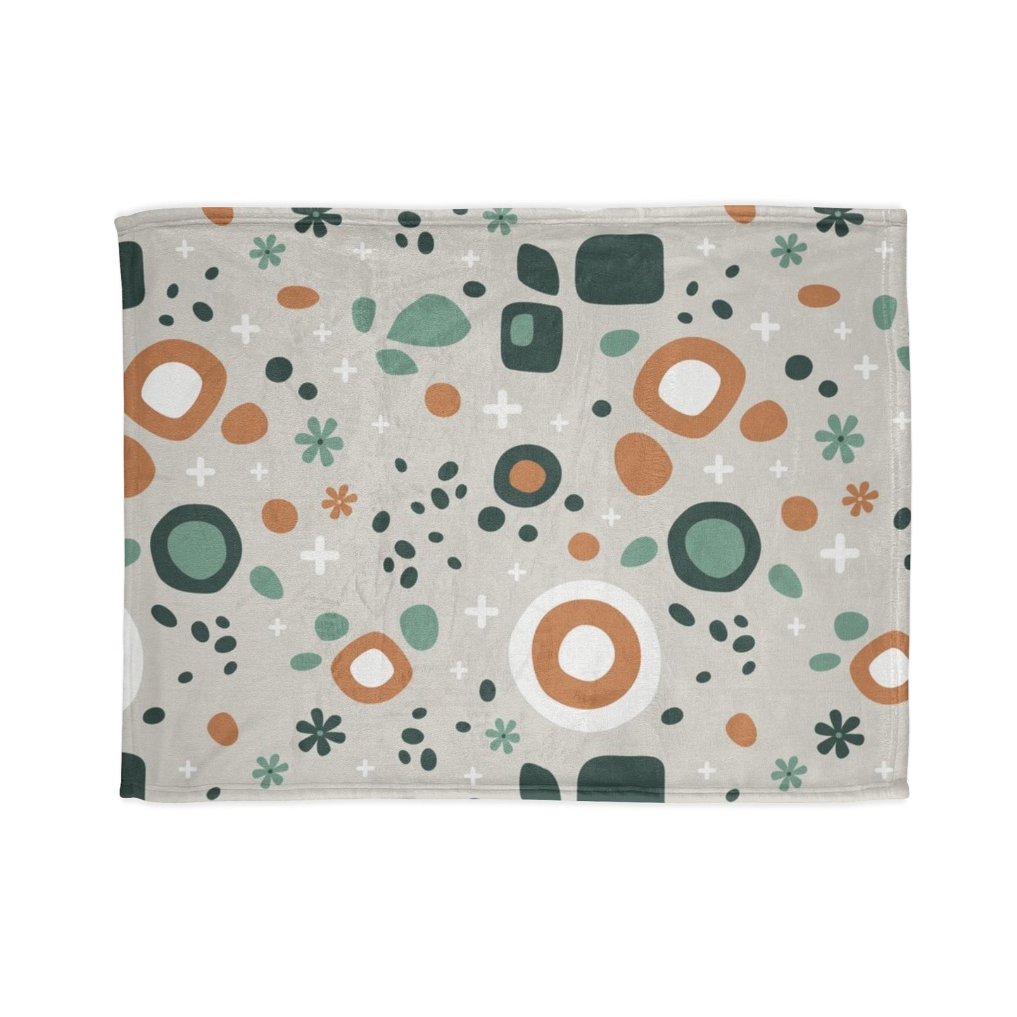 60s patterns Soft Polyester Blanket