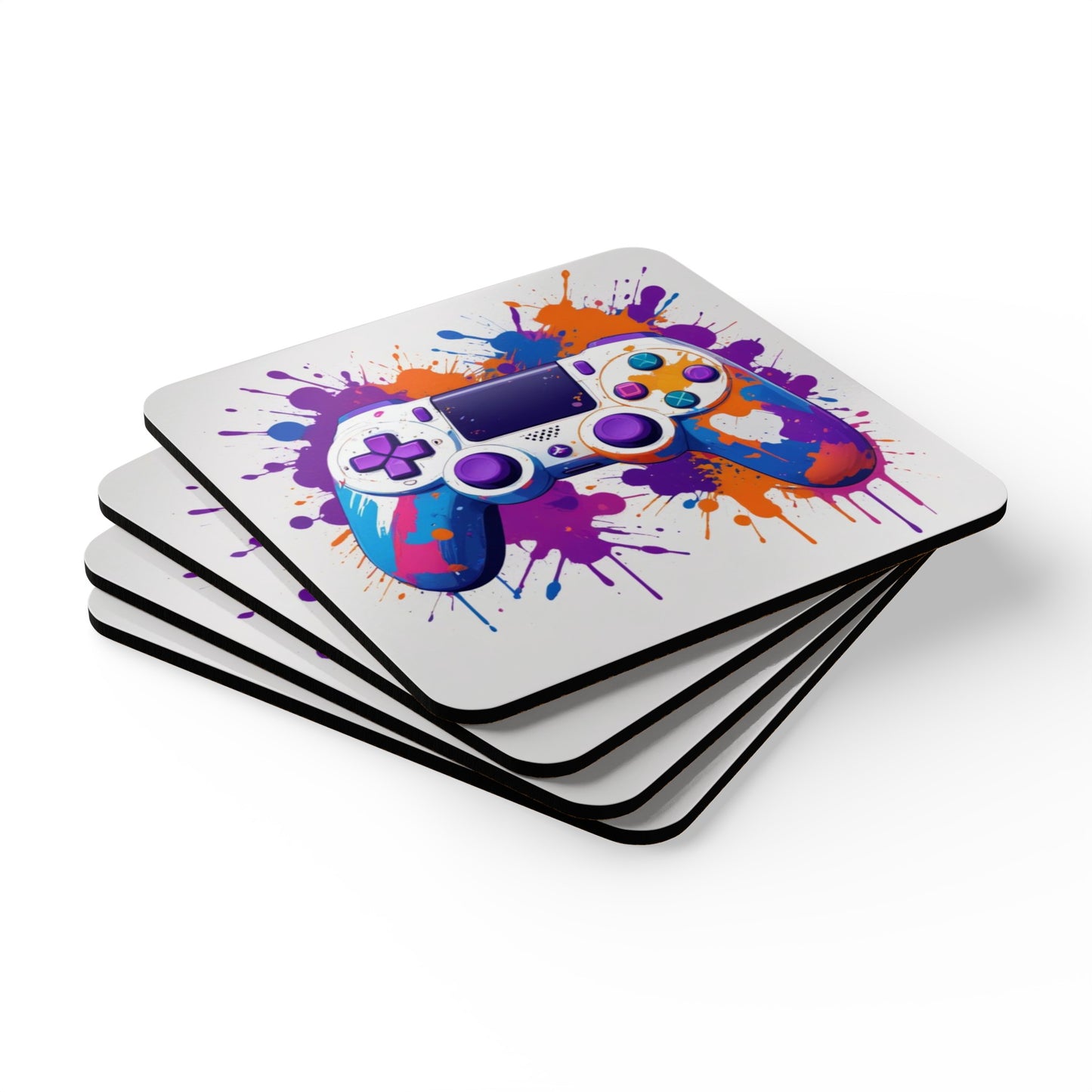 Copy of Gaming Corkwood Coaster Set