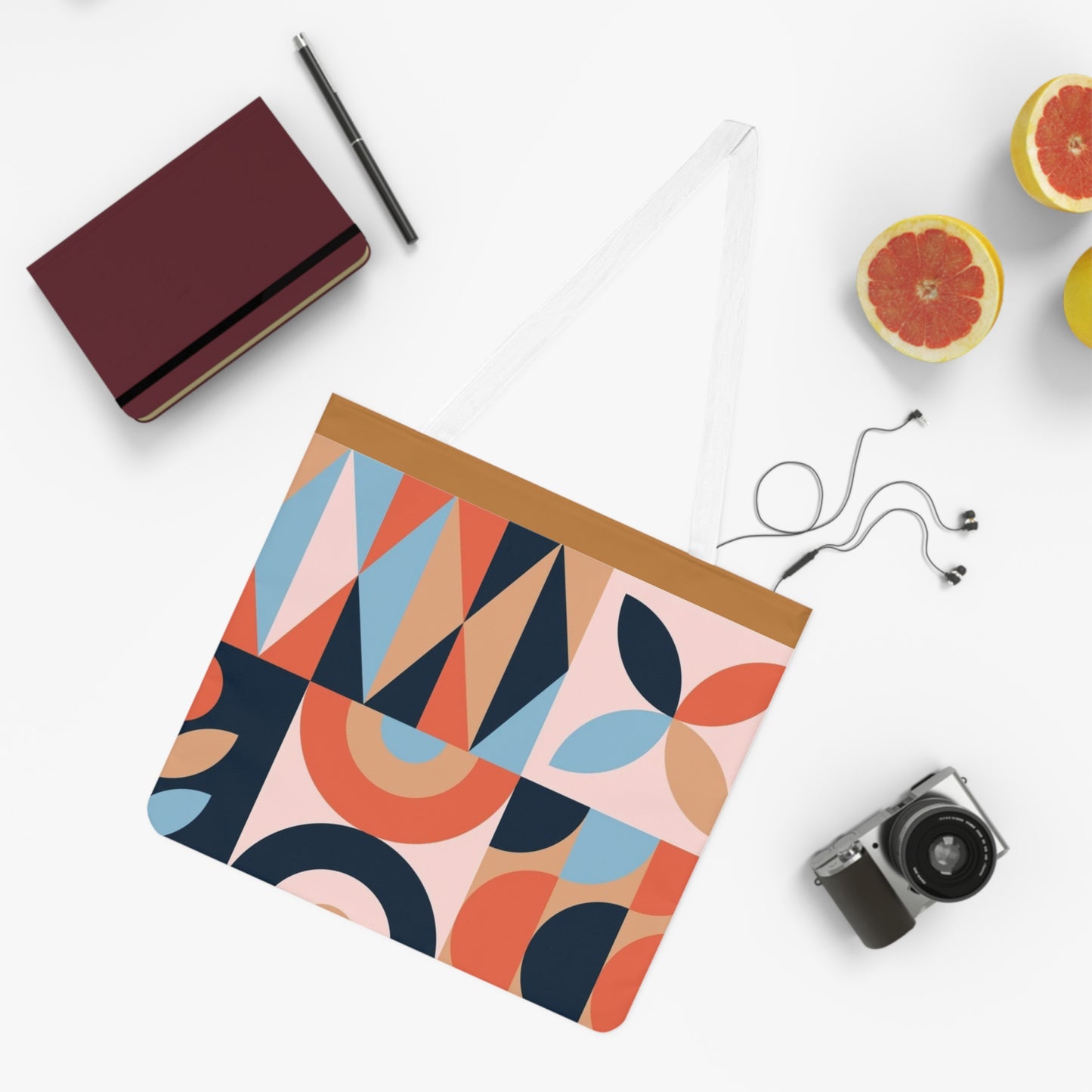 Pattern Shoulder Tote Bag (AOP)