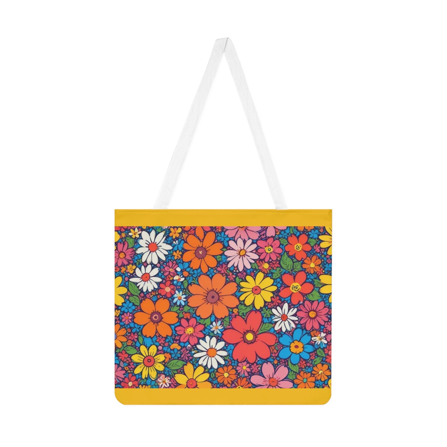 Hippie Pattern Shoulder Tote Bag (AOP)