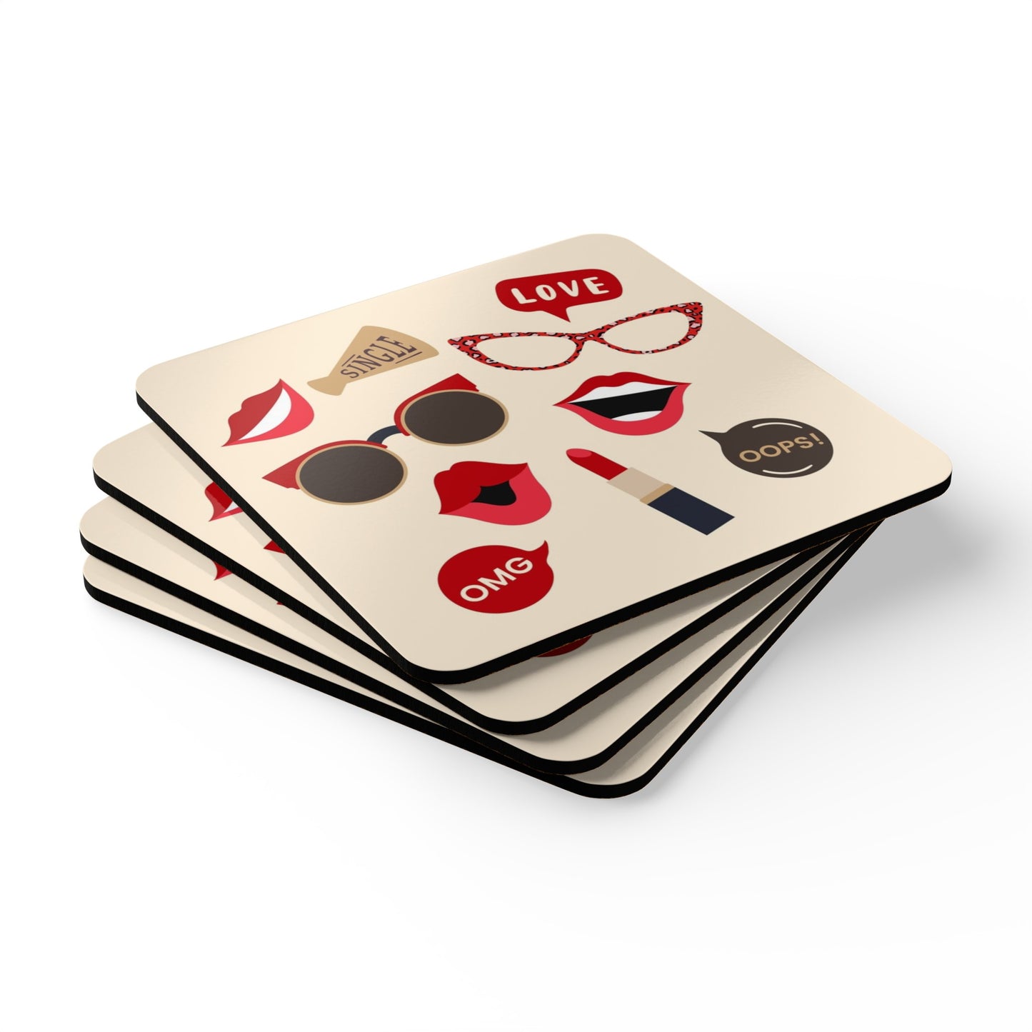 Accessories Corkwood Coaster Set