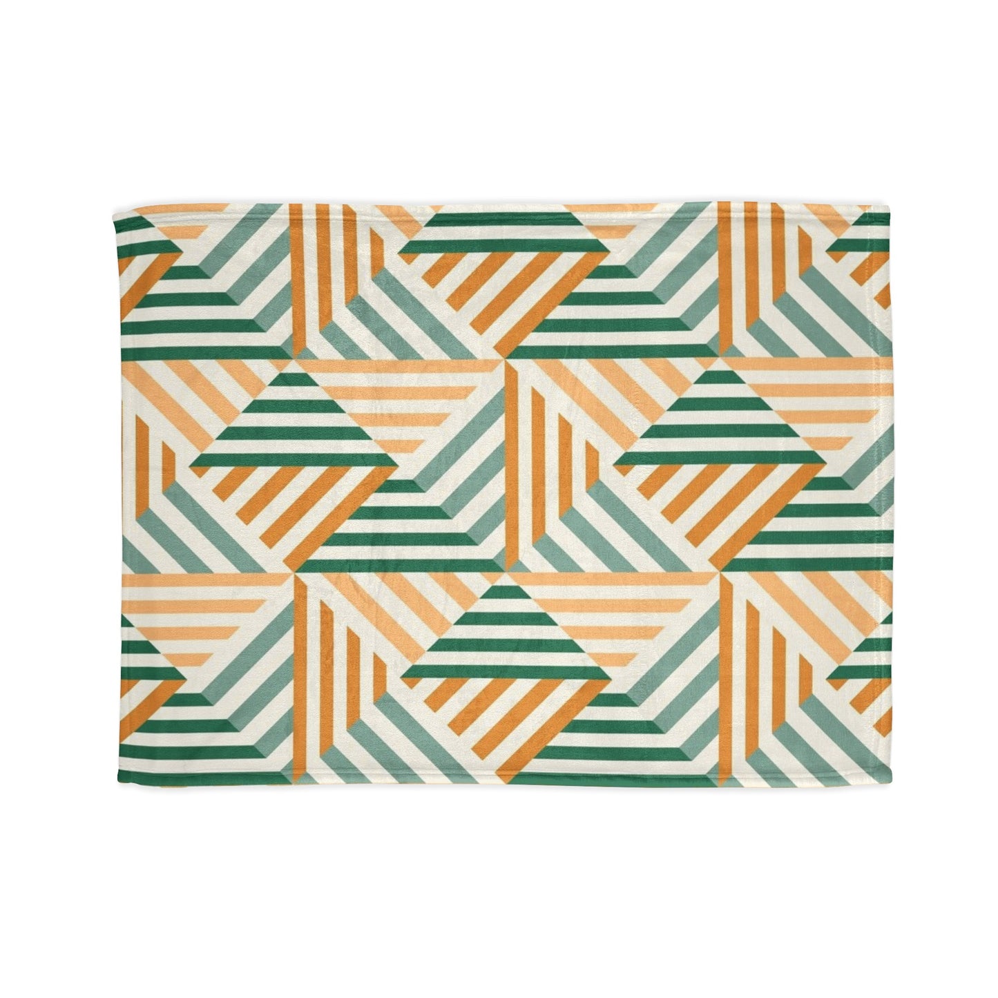 60s patterns Soft Polyester Blanket