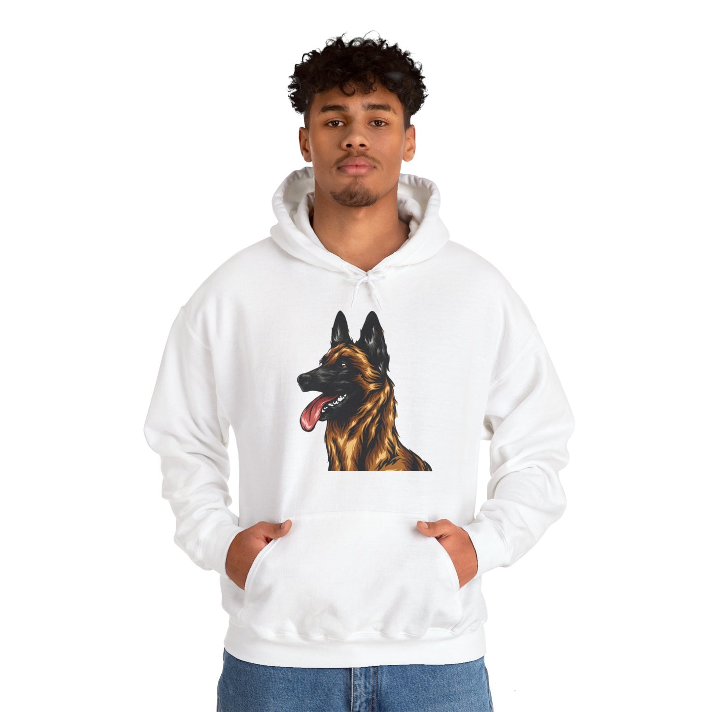 Alsatian German Shephard Dog Lover prin T Unisex Heavy Blend™ Hooded Sweatshirt pet lover g ift’ Dog hoodie, pet Hooded sweatshirt, unise x , Gender neutral.