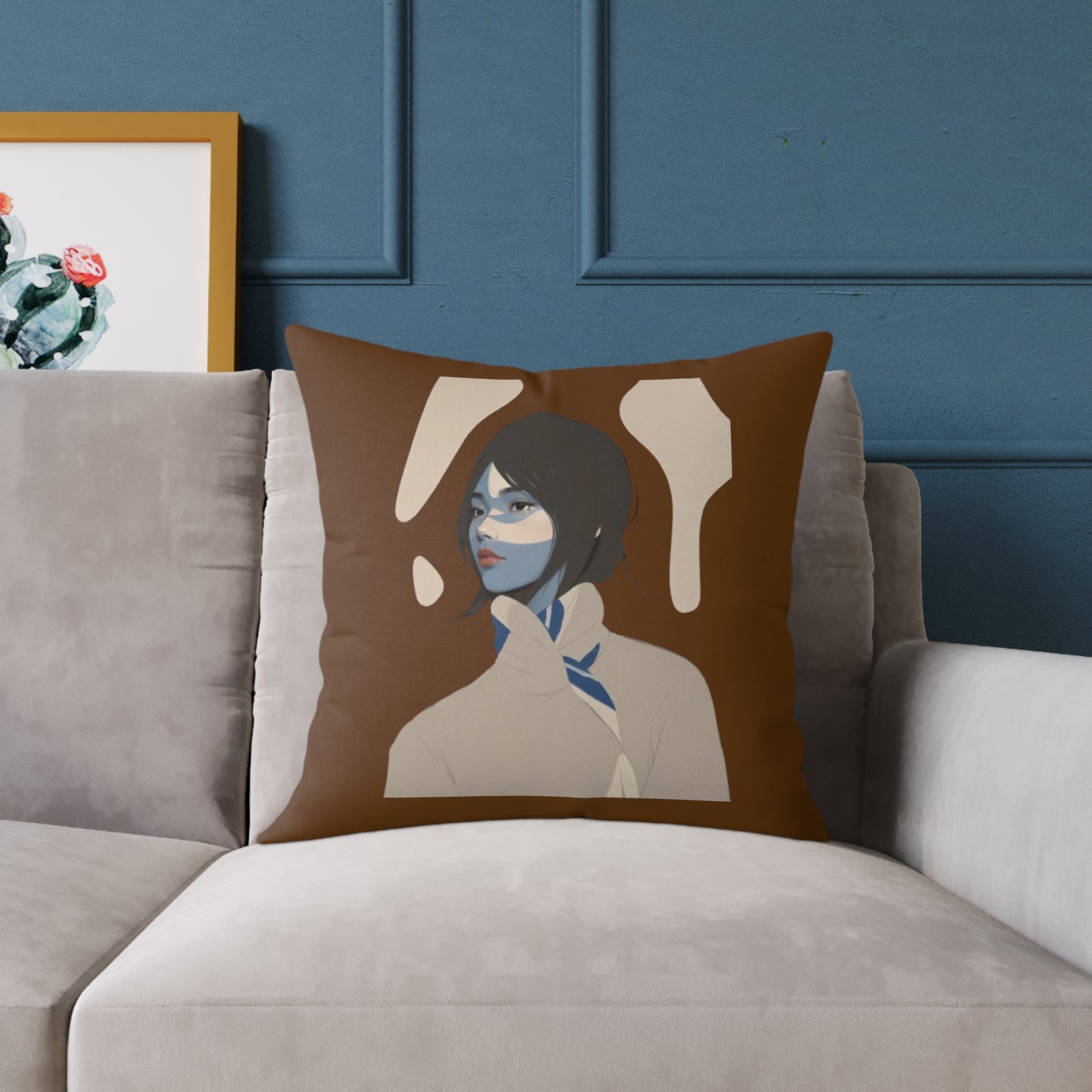 Angeline Poly Canvas Pillow