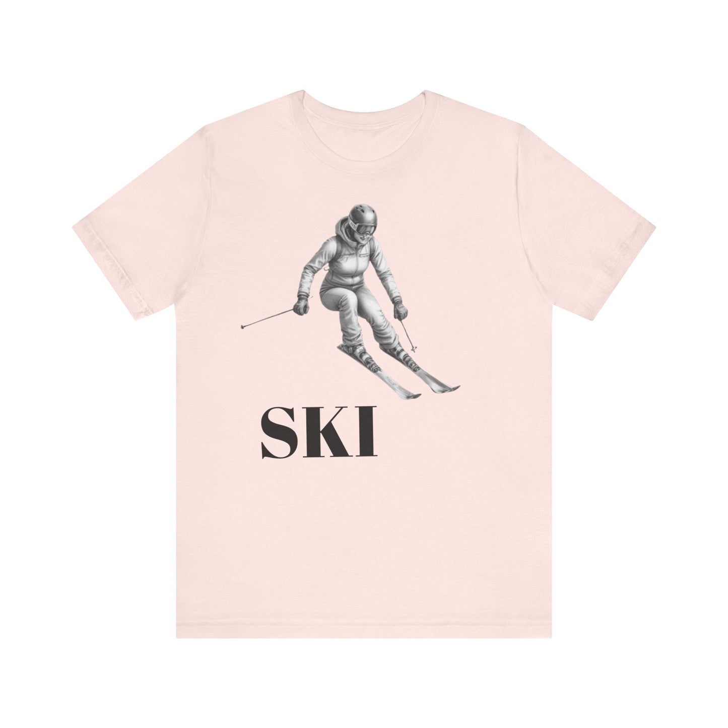 Skiing Jersey Short Sleeve Tee