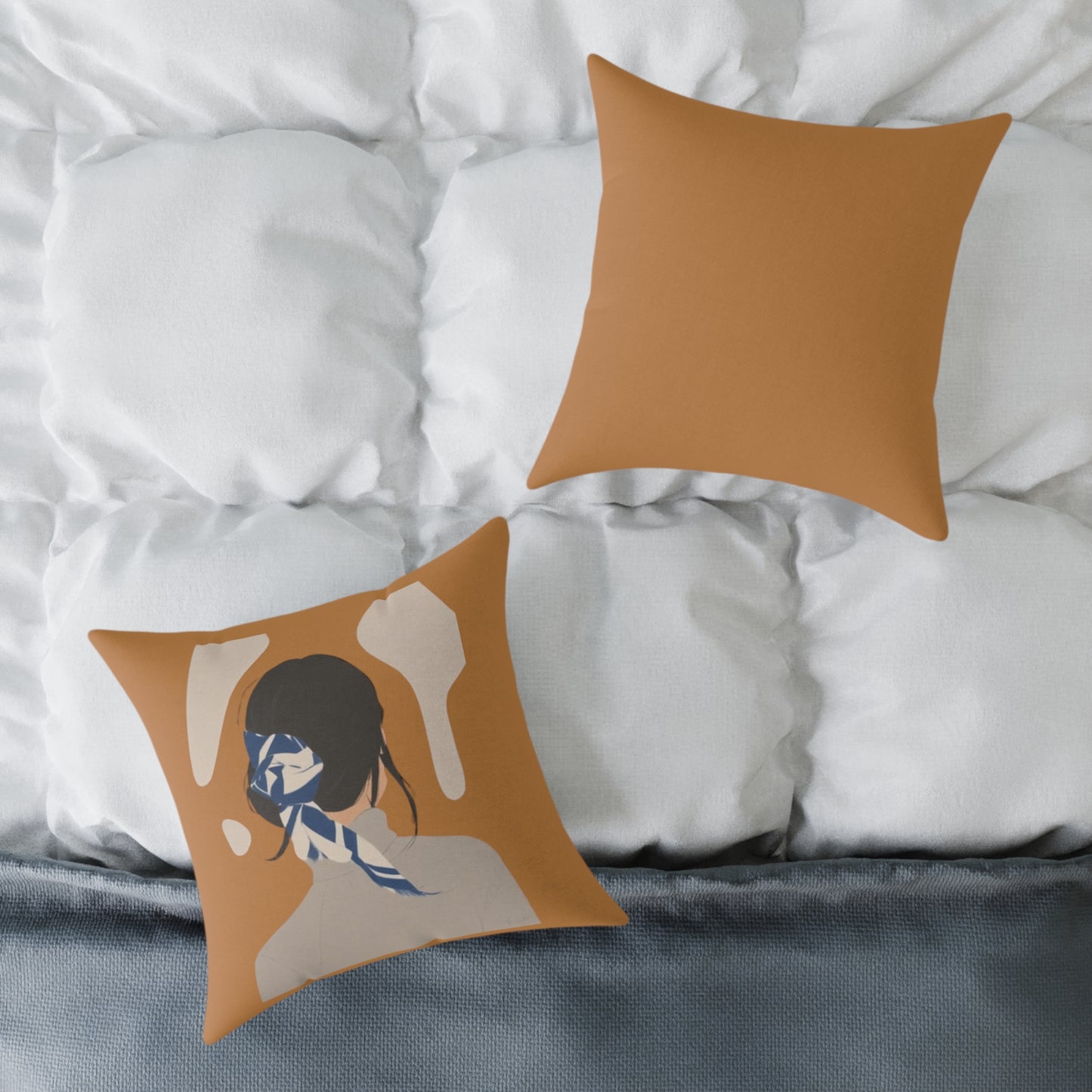 Angeline Poly Canvas Pillow