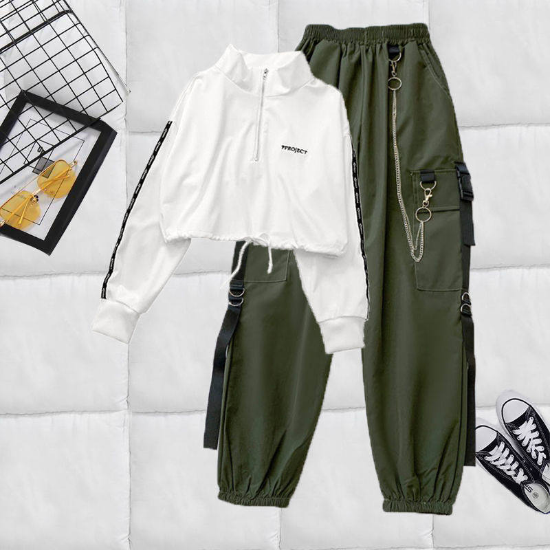 Two-piece trousers women's suit