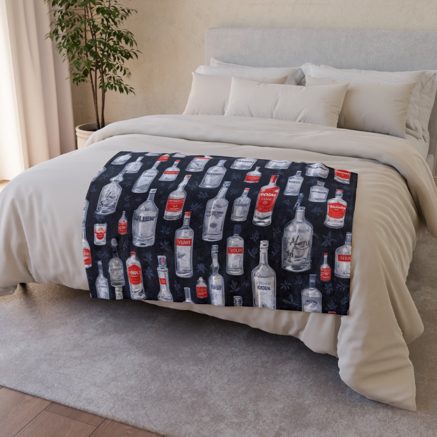 Vodka Soft Polyester Blanket