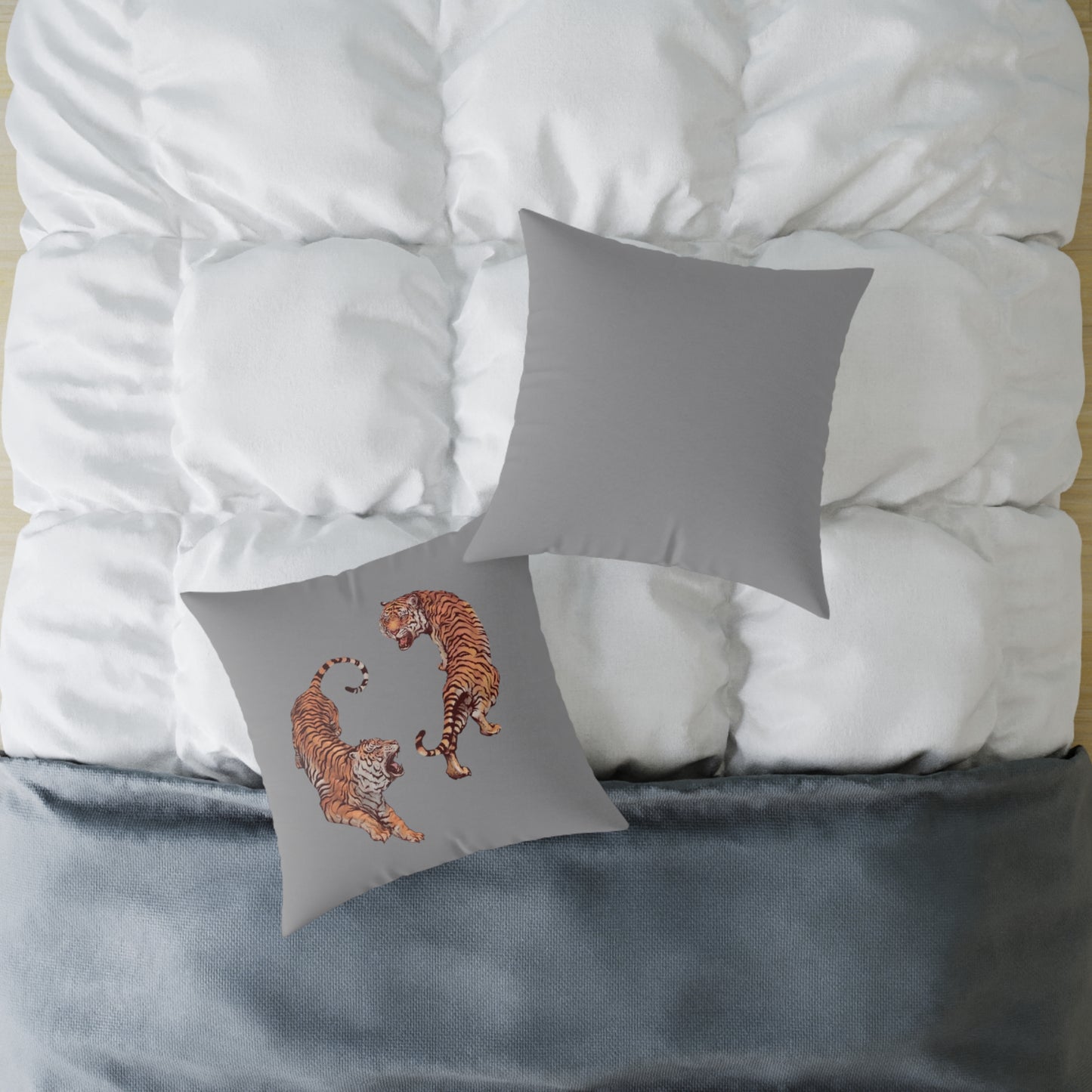 TigerPoly Canvas Pillow