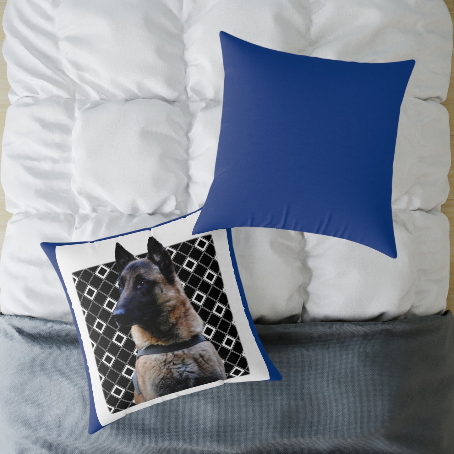 Square Poly Canvas Pillow