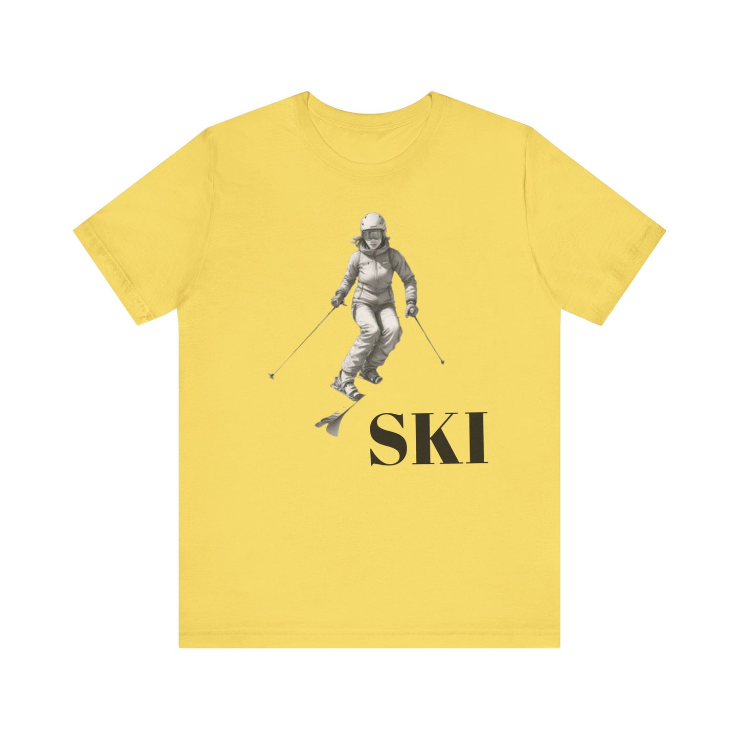 Skiing Jersey Short Sleeve Tee