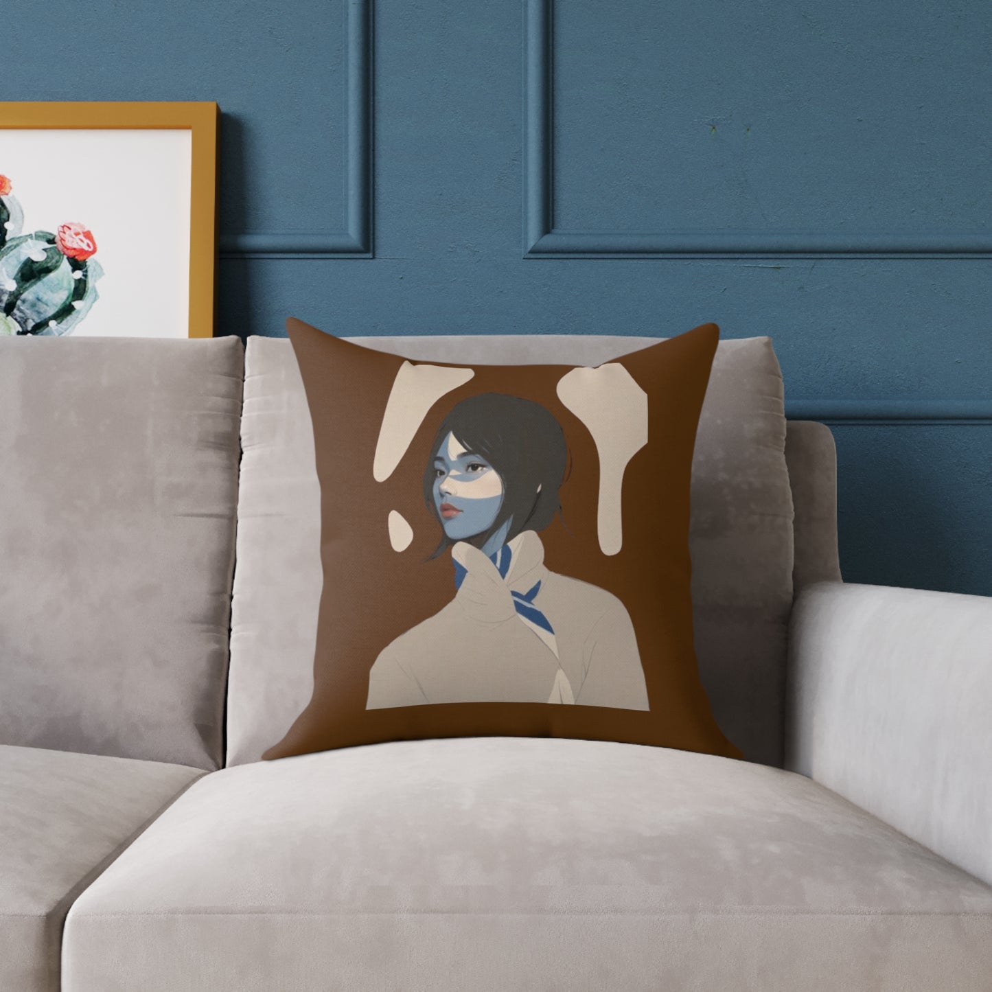Angeline Poly Canvas Pillow