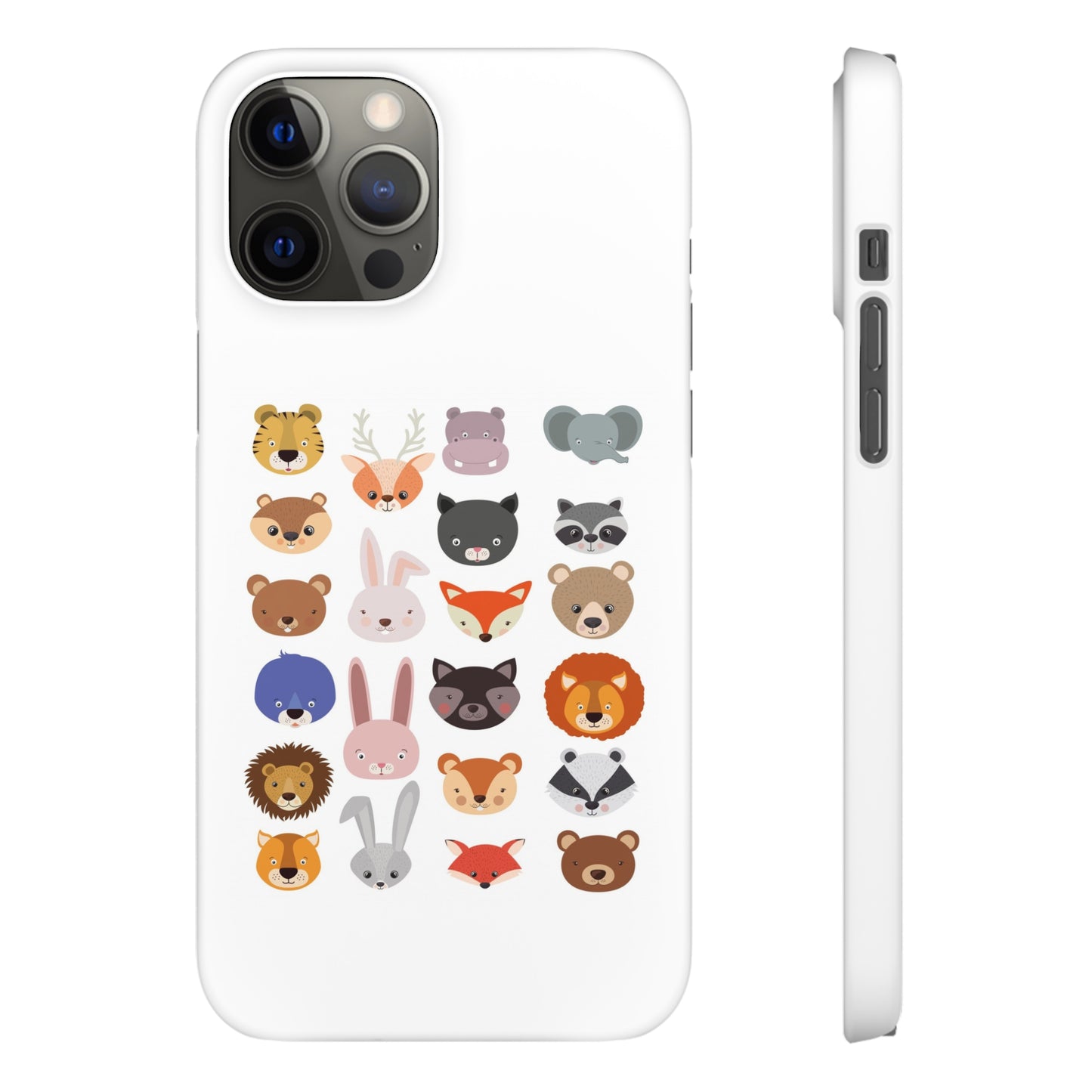 Kids Animal Snap Cases Children’s Animal Phone Cover Wildlif e Cover.