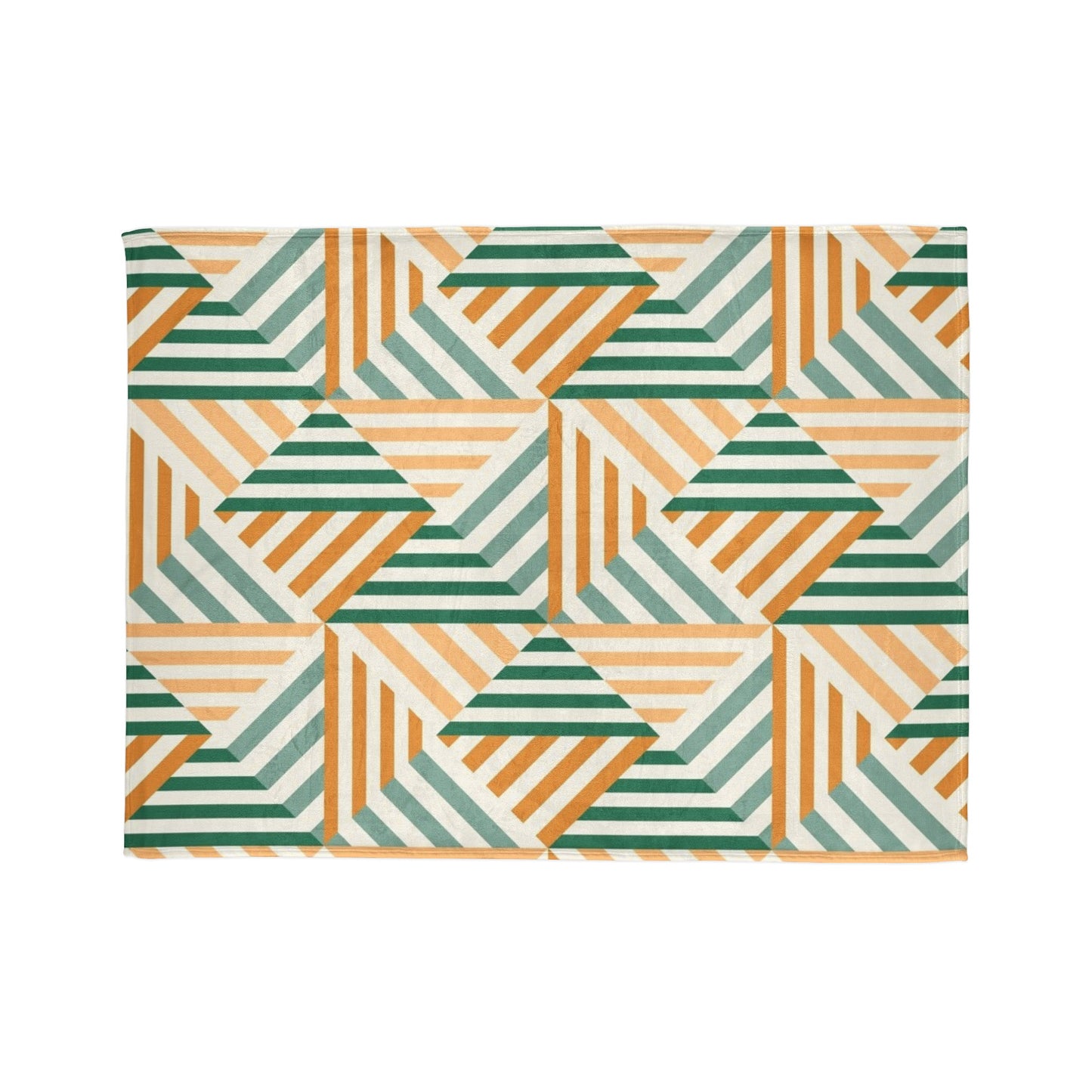 60s patterns Soft Polyester Blanket