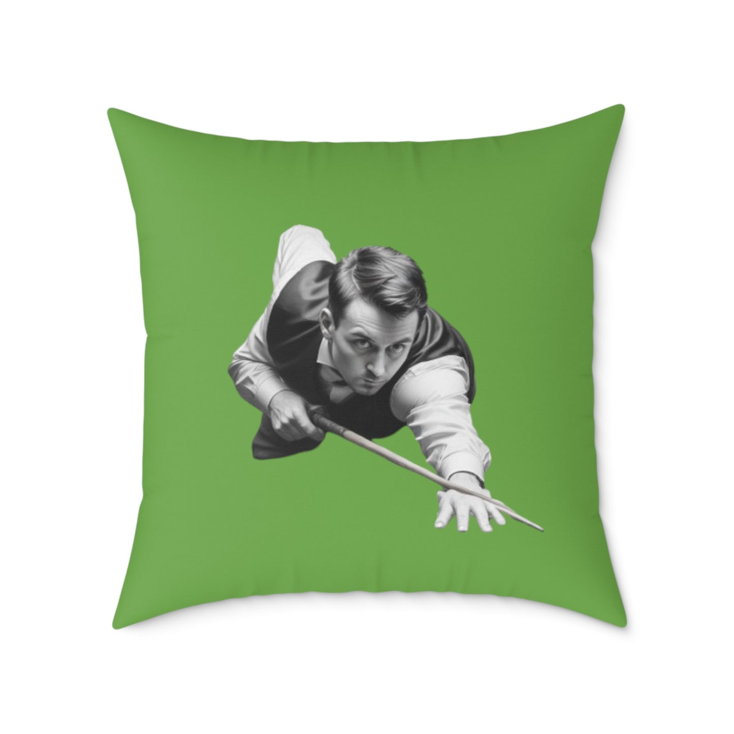 Snooker Square Poly Canvas Pillow