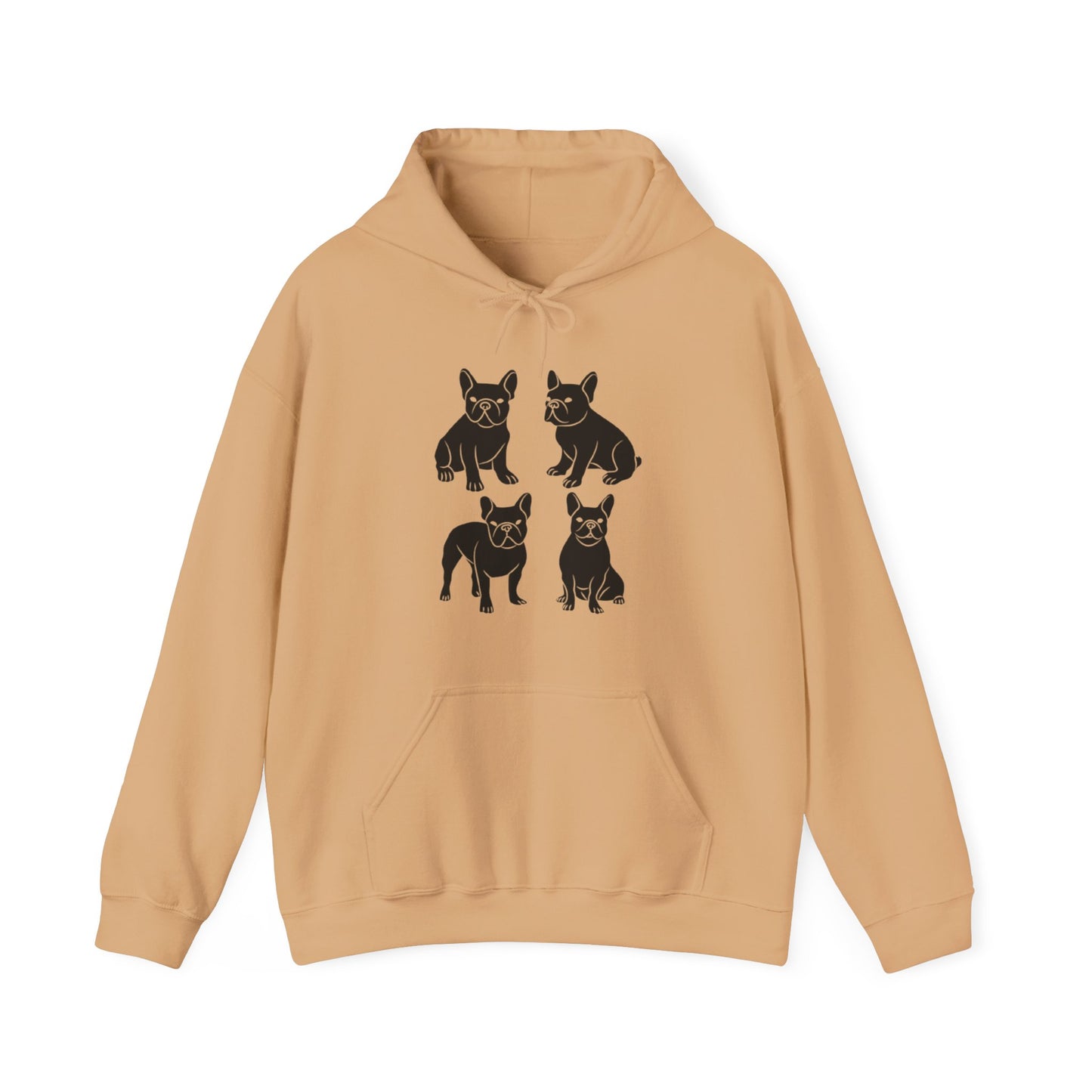 French Bulldog ,Pet Lover Prin T Unisex Heavy Blend™ Hooded Sweatshirt Dog Lover, bulldog G ift, Prin T Hoodie, Animal Lover, Frenchie Hoodie.