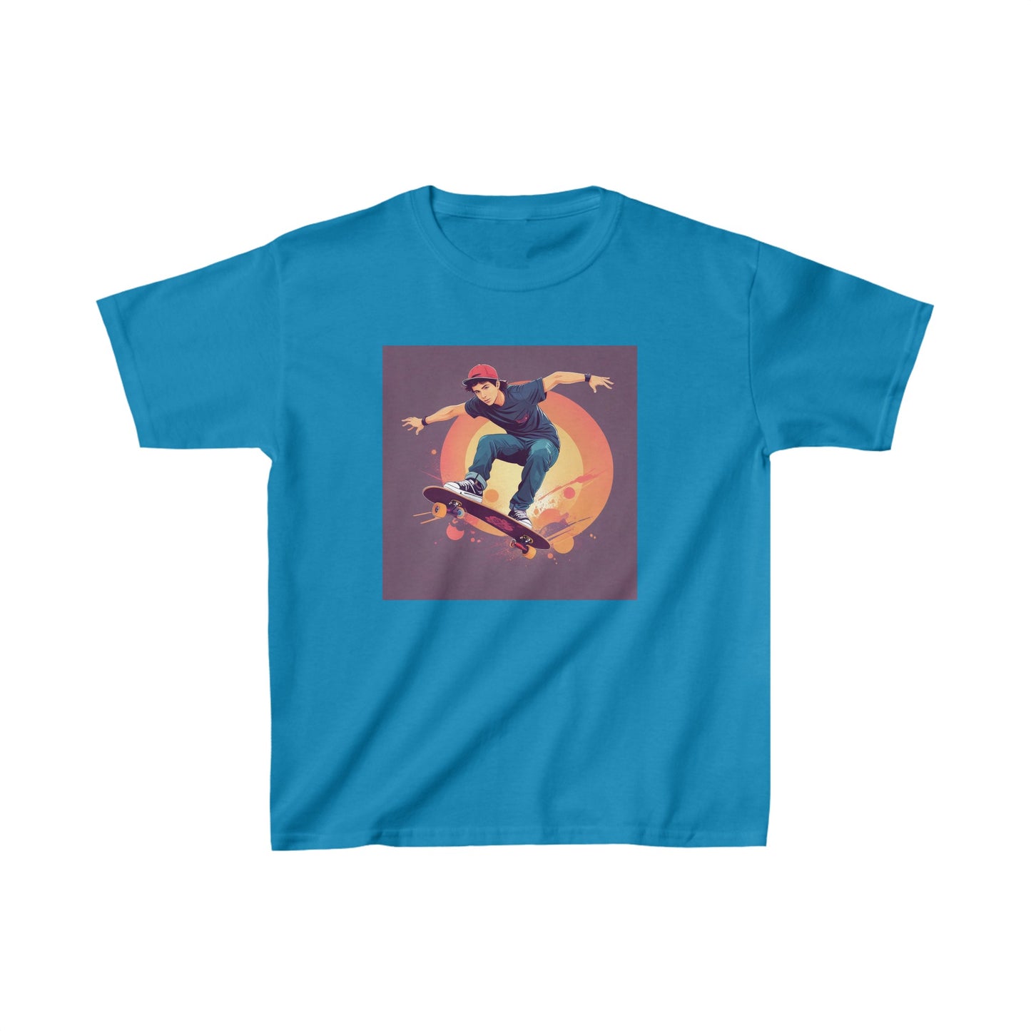 Skater Boy Kids Heavy Cotton™ Tee