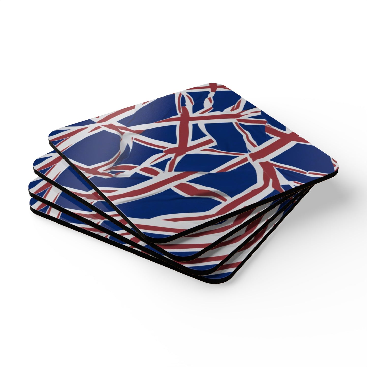 Uk Corkwood Coaster Set