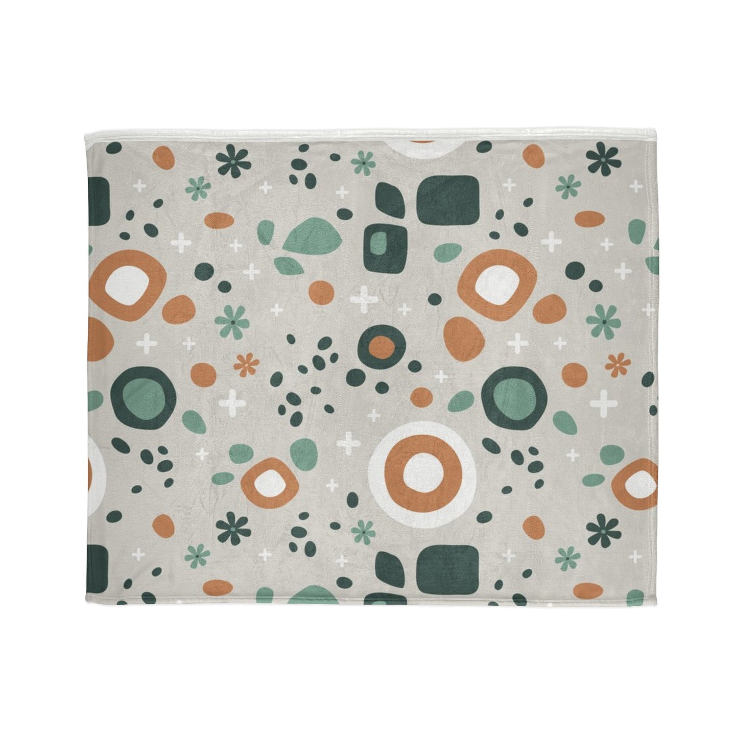 60s patterns Soft Polyester Blanket