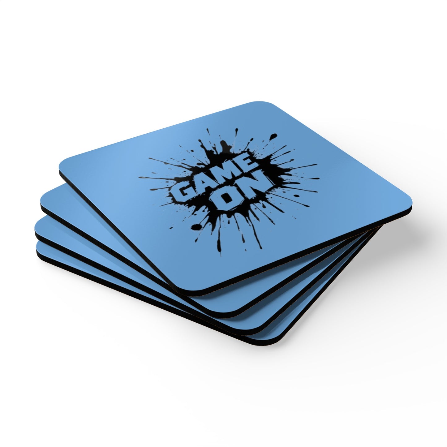 Gaming Corkwood Coaster Set