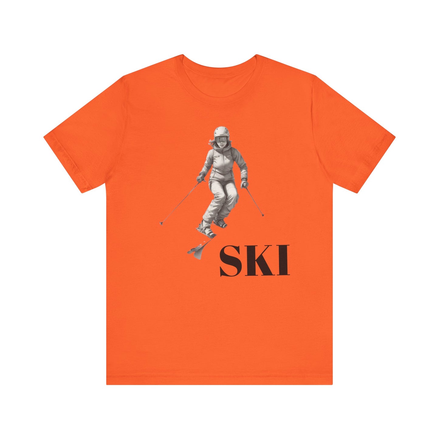 Skiing Jersey Short Sleeve Tee