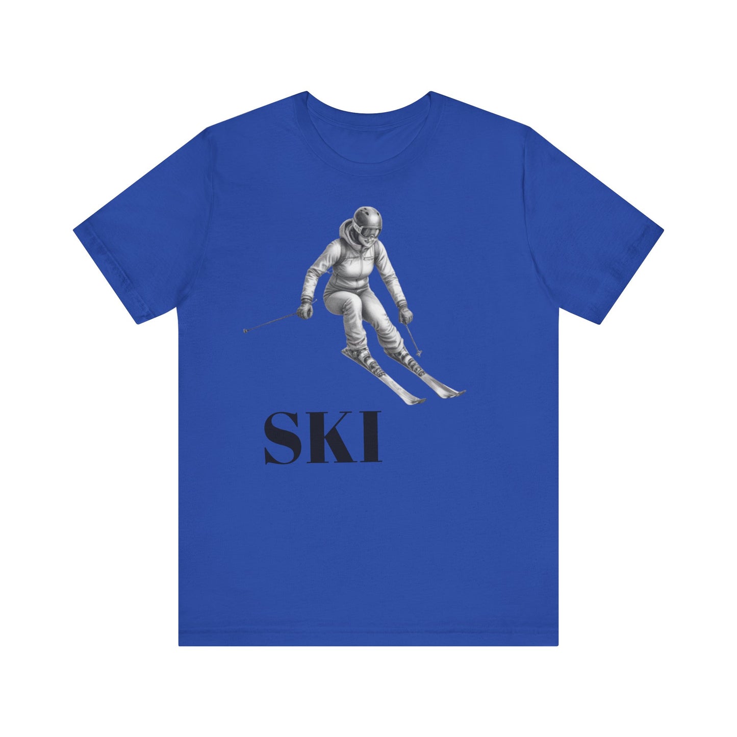 Skiing Jersey Short Sleeve Tee