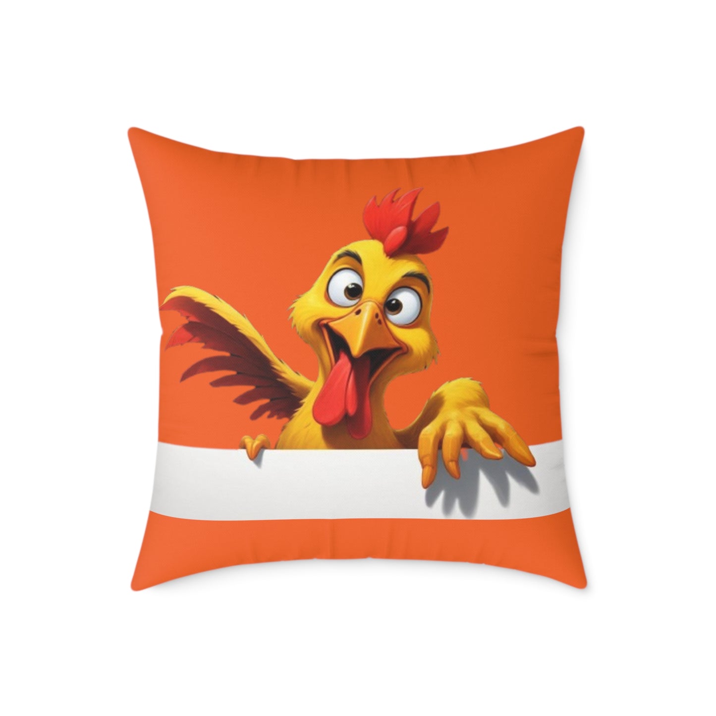 Squark Square Poly Canvas Pillow