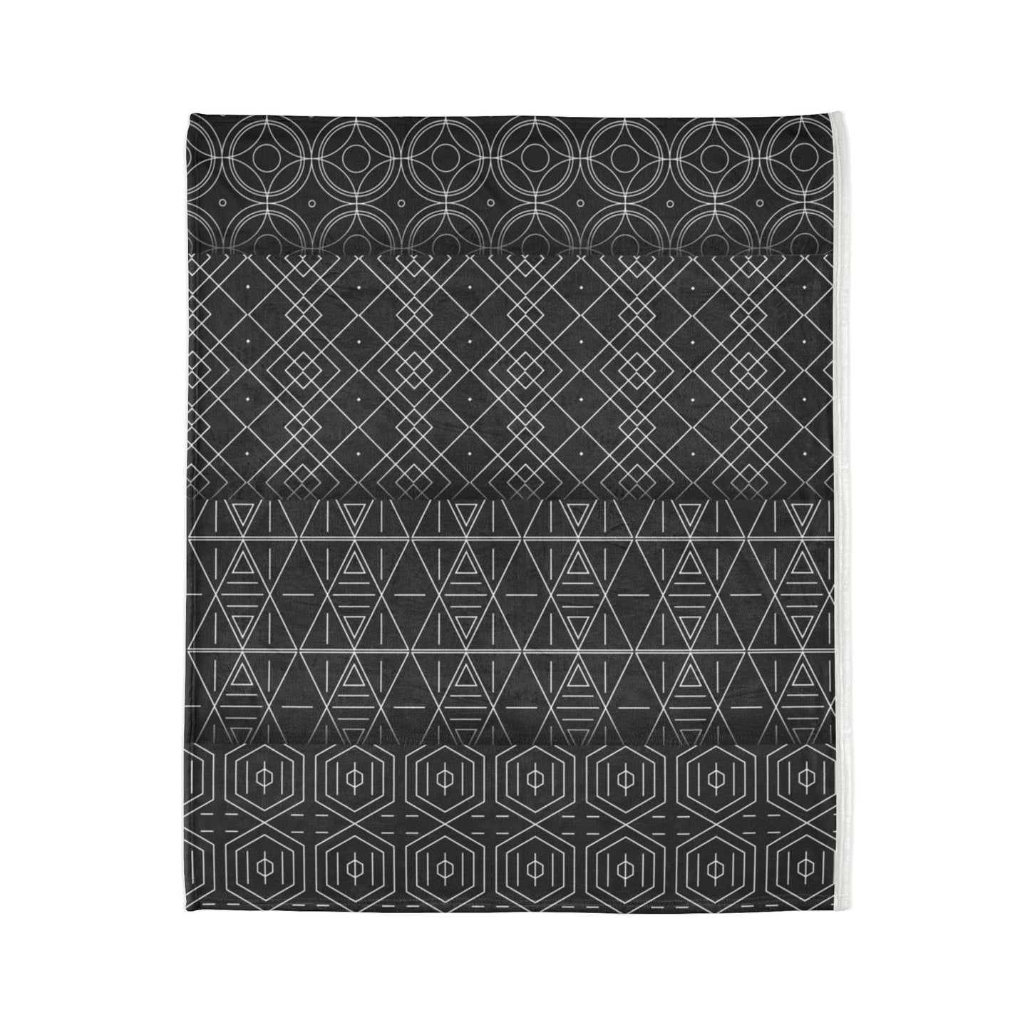 60s patterns Soft Polyester Blanket