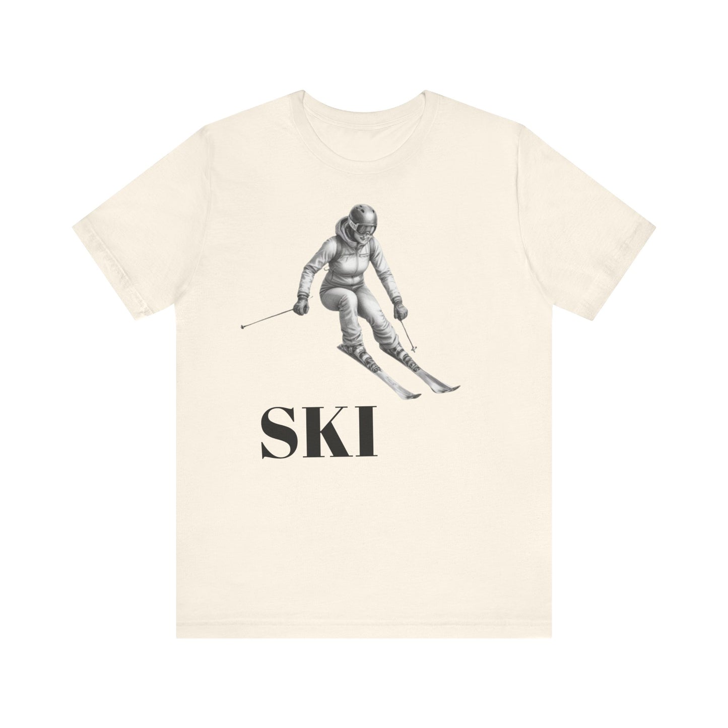 Skiing Jersey Short Sleeve Tee