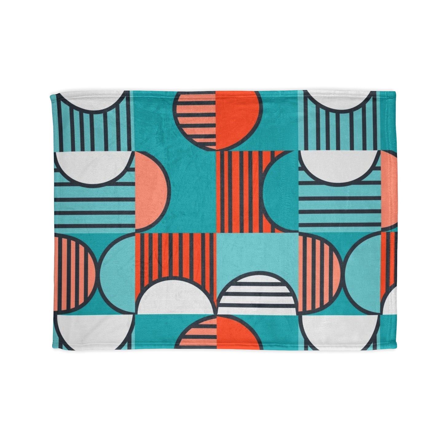 60s patterns Soft Polyester Blanket