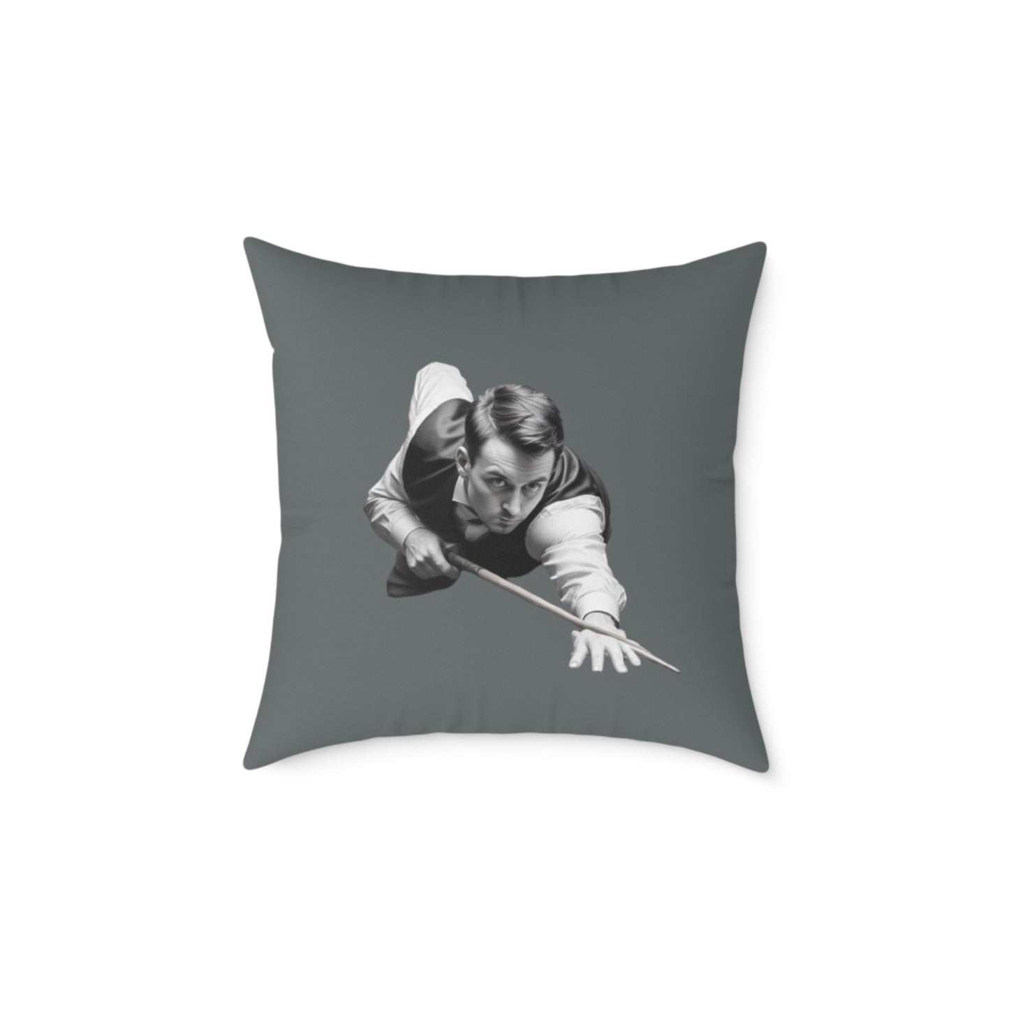 Snooker Square Poly Canvas Pillow