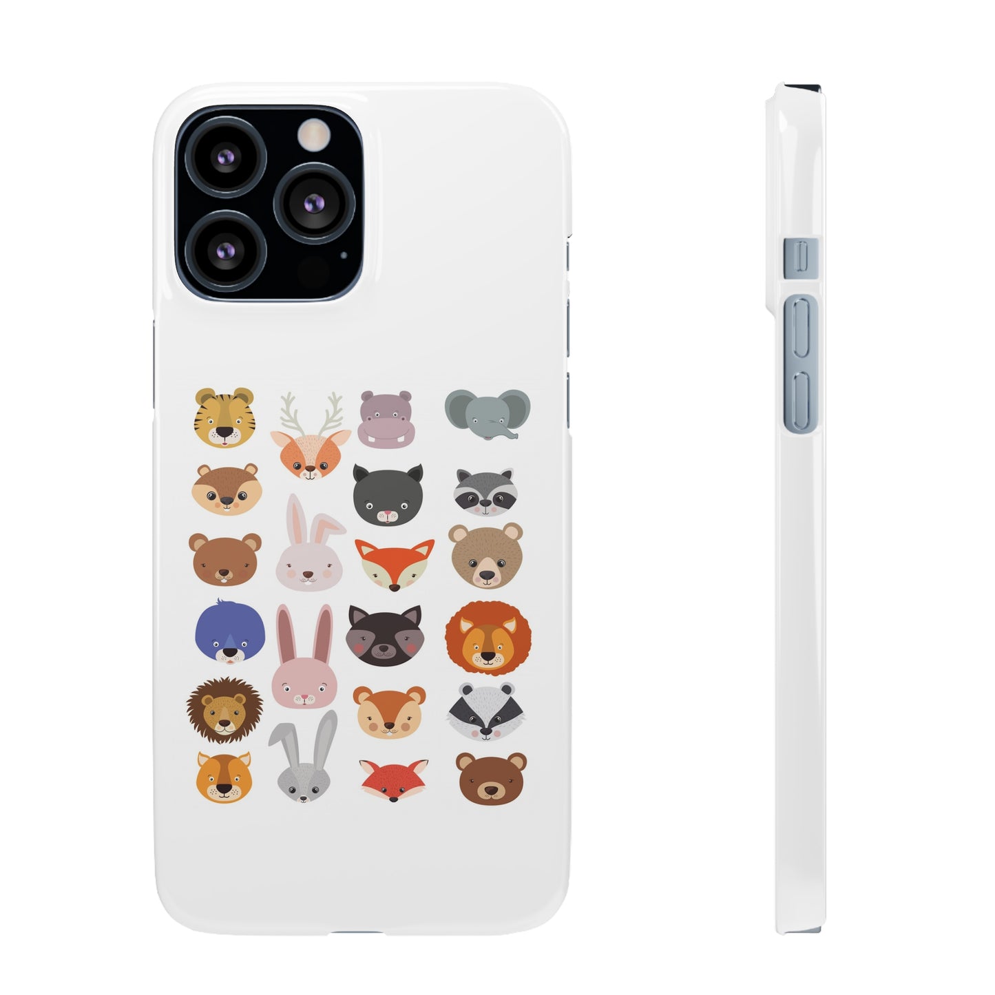 Kids Animal Snap Cases Children’s Animal Phone Cover Wildlif e Cover.