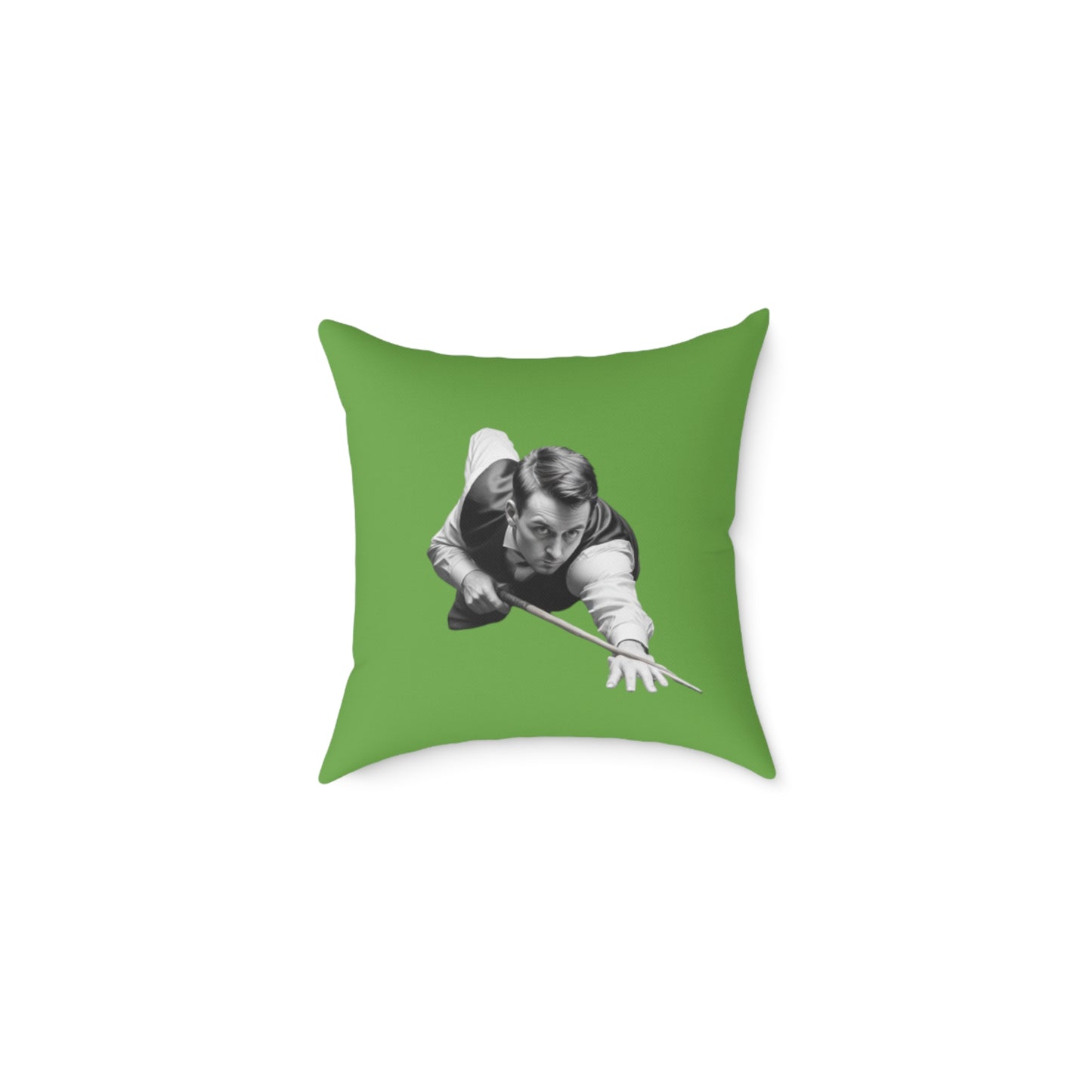 Snooker Square Poly Canvas Pillow