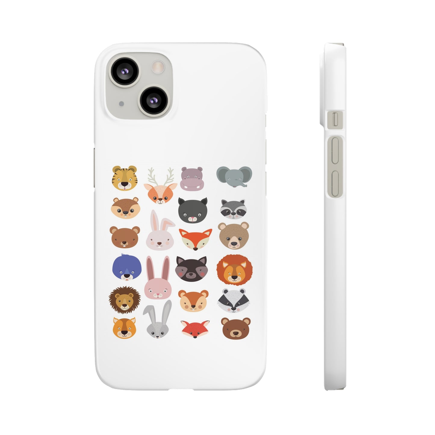 Kids Animal Snap Cases Children’s Animal Phone Cover Wildlif e Cover.