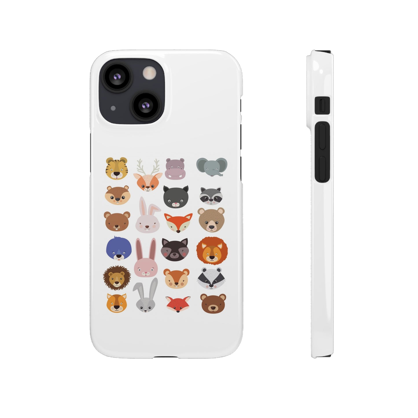 Kids Animal Snap Cases Children’s Animal Phone Cover Wildlif e Cover.