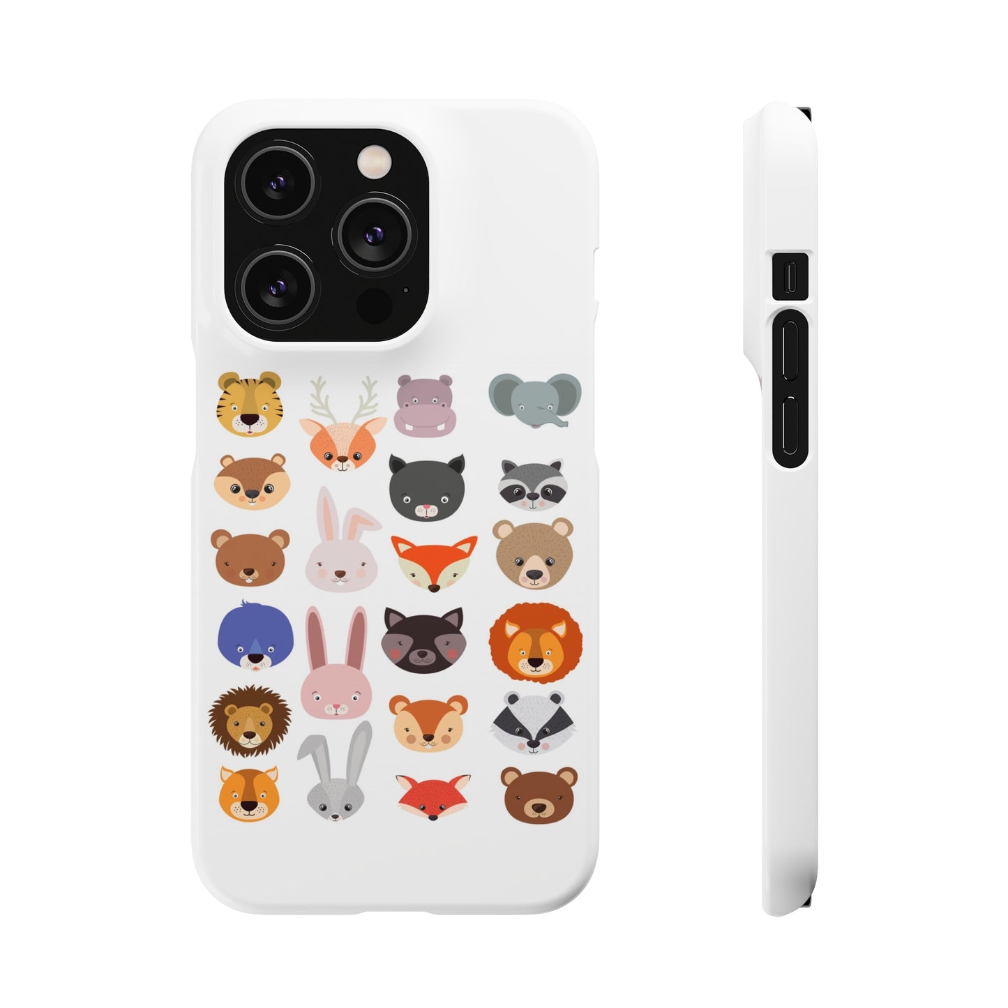 Kids Animal Snap Cases Children’s Animal Phone Cover Wildlif e Cover.