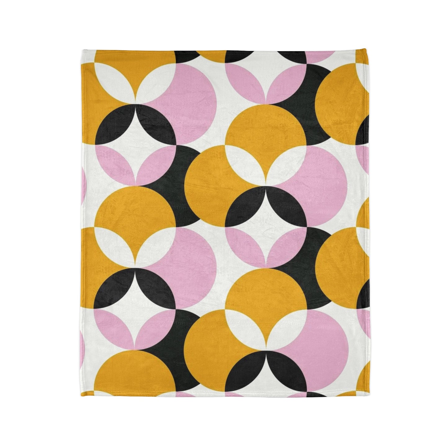 60s patterns Soft Polyester Blanket