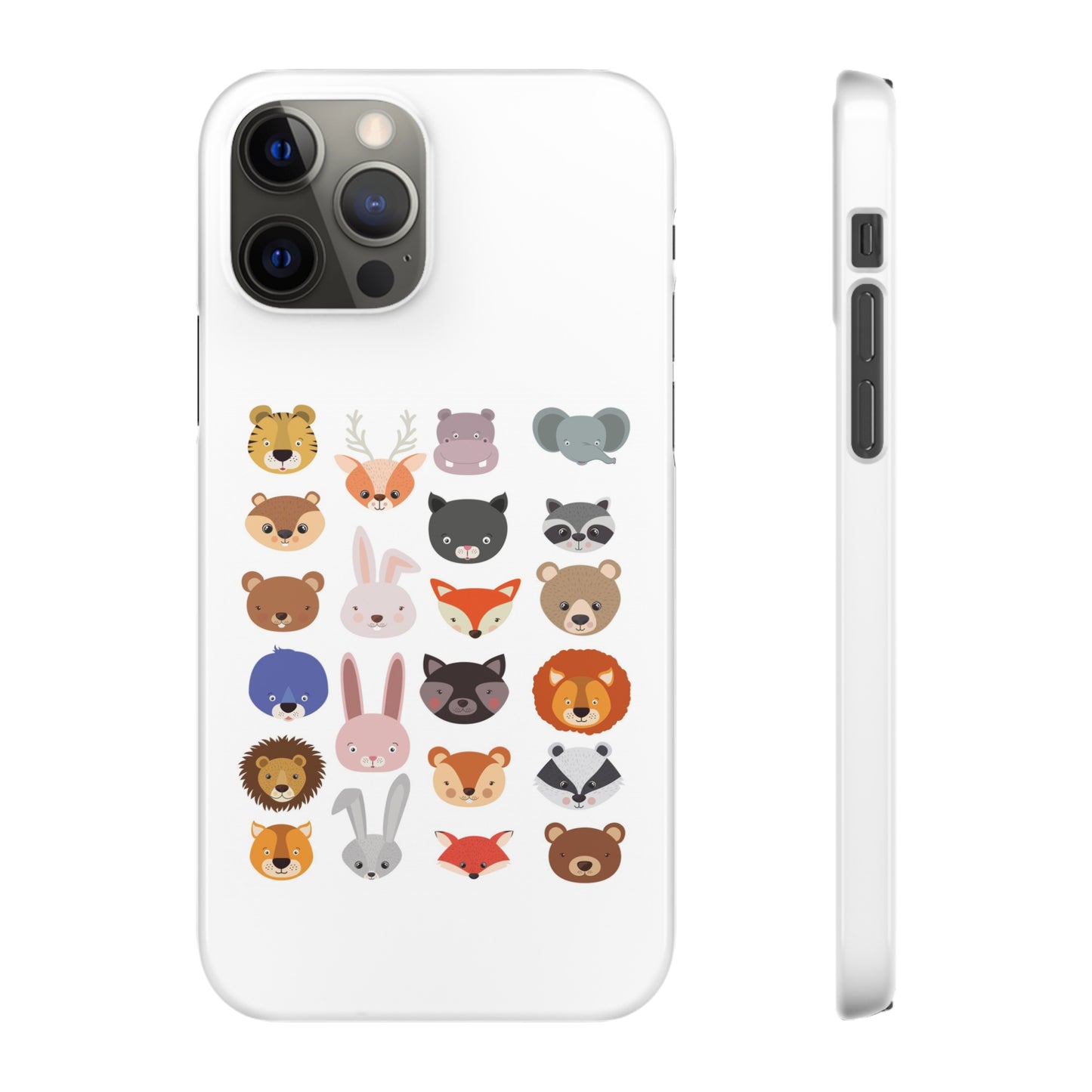 Kids Animal Snap Cases Children’s Animal Phone Cover Wildlif e Cover.