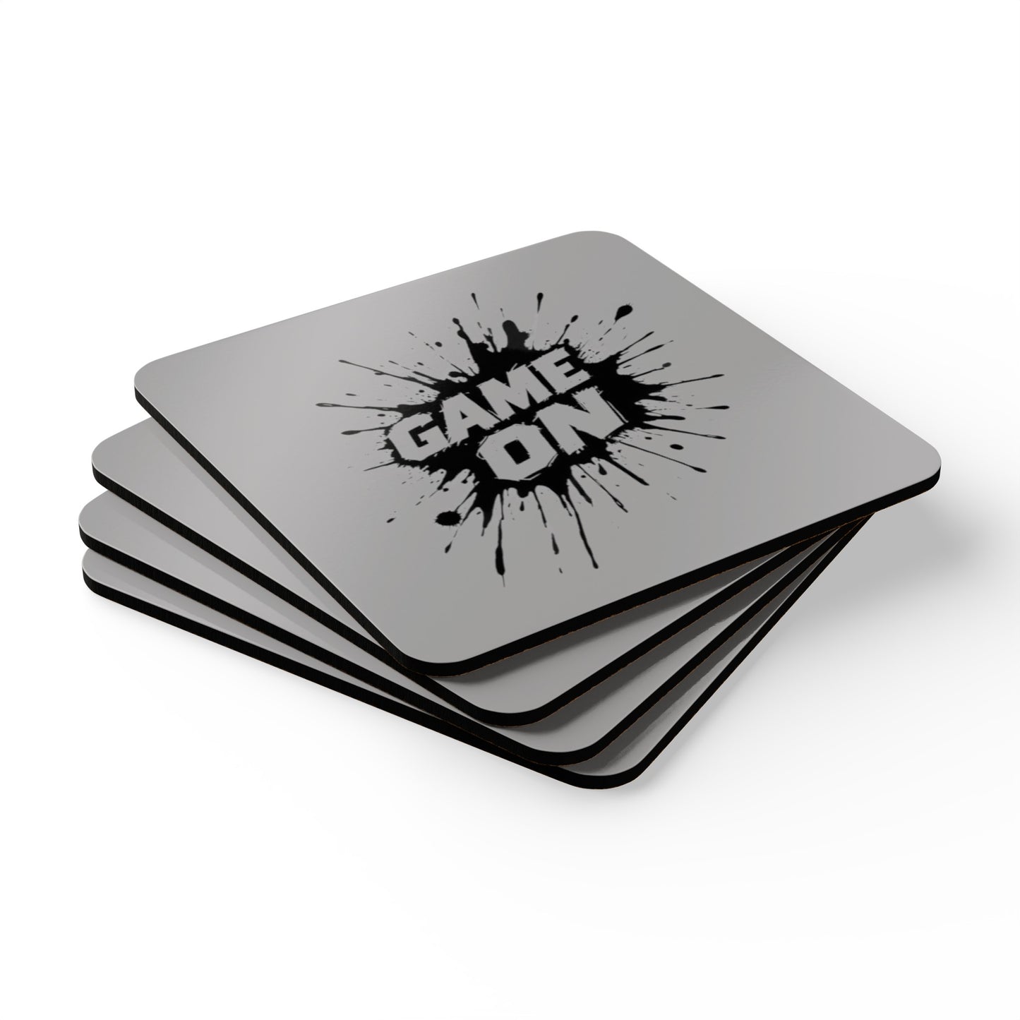 Gaming Corkwood Coaster Set